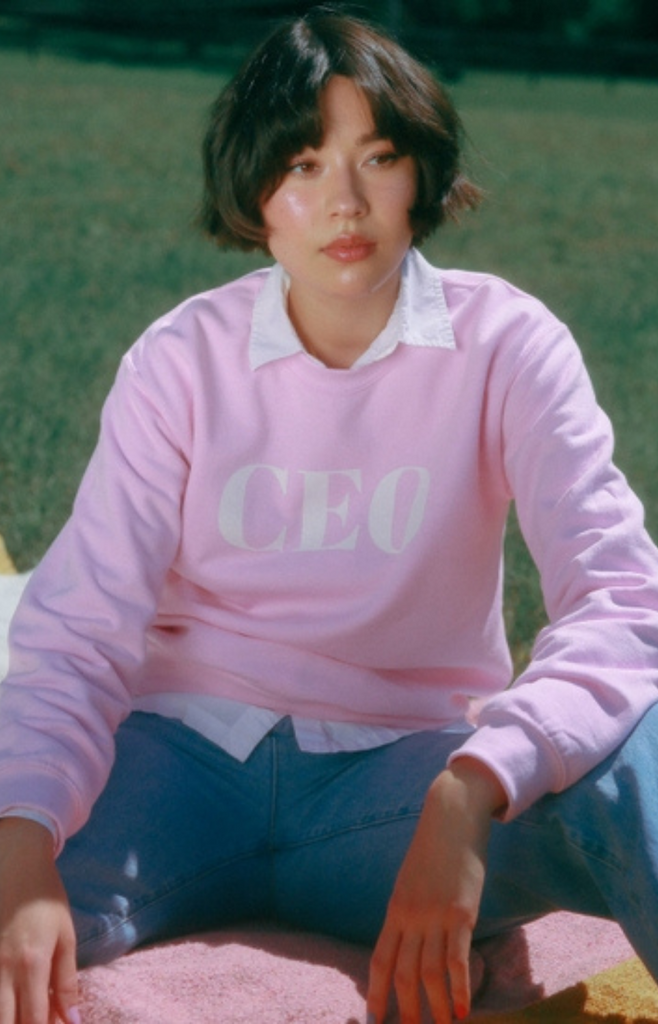 "CEO" Sweatshirt | Pink