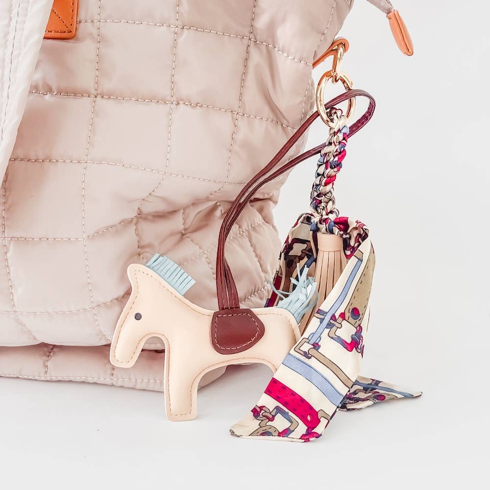 "Secretariat" Equestrian Bag Charm