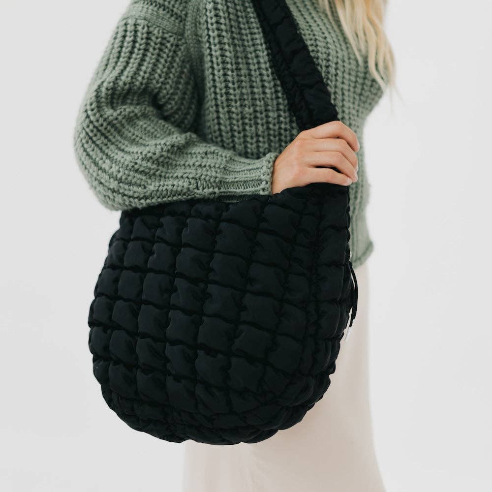 "Carmen" Quilted Hobo | Tote