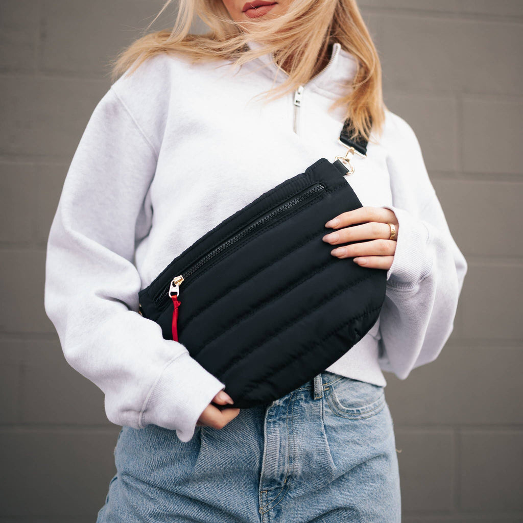 “Jolie” Puffer Belt Bag