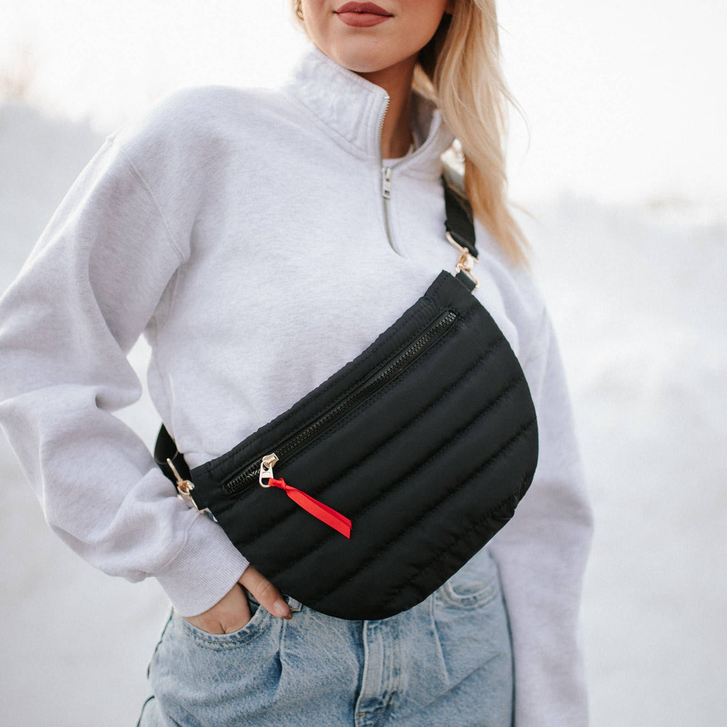 “Jolie” Puffer Belt Bag