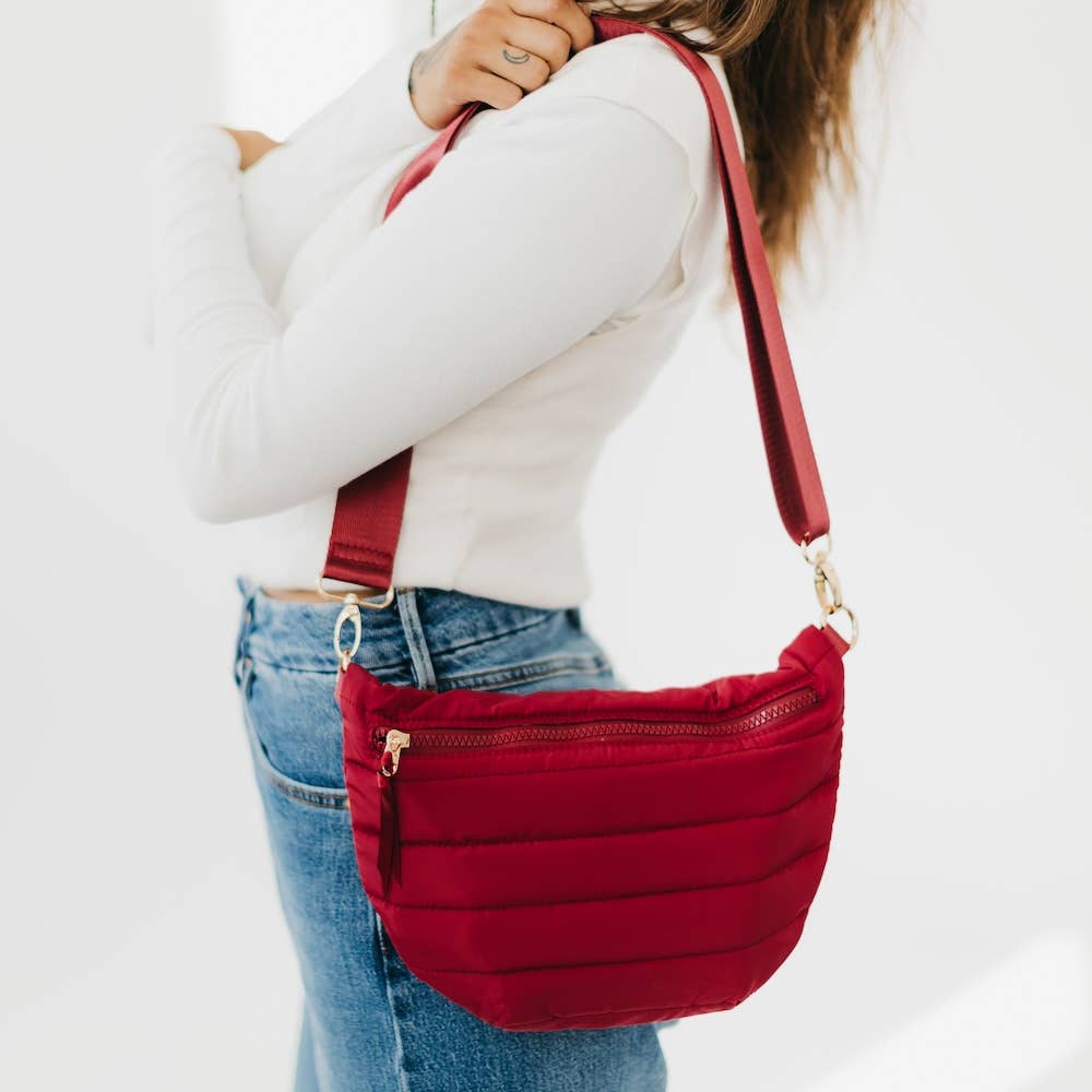 “Jolie” Puffer Belt Bag