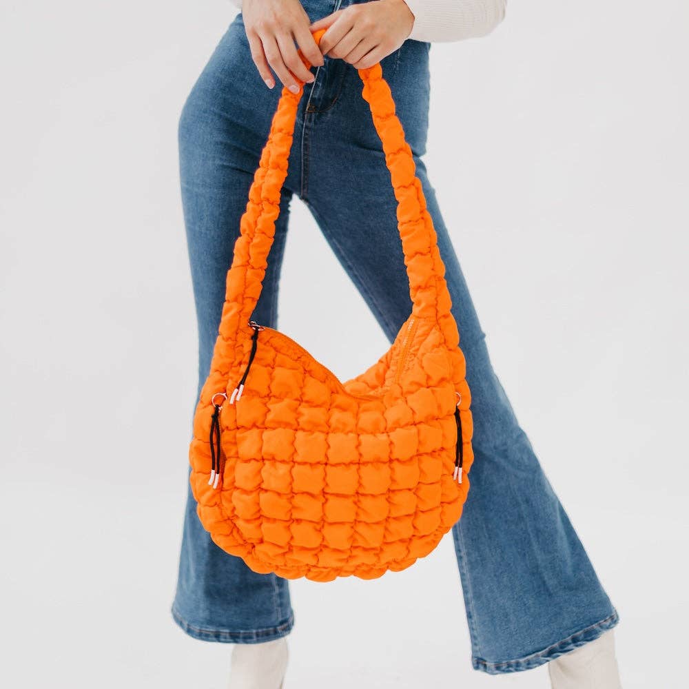 "Carmen" Quilted Hobo | Tote