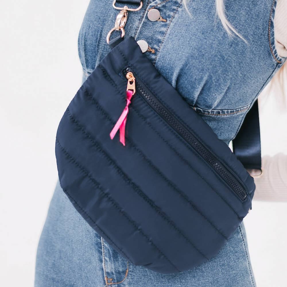 “Jolie” Puffer Belt Bag