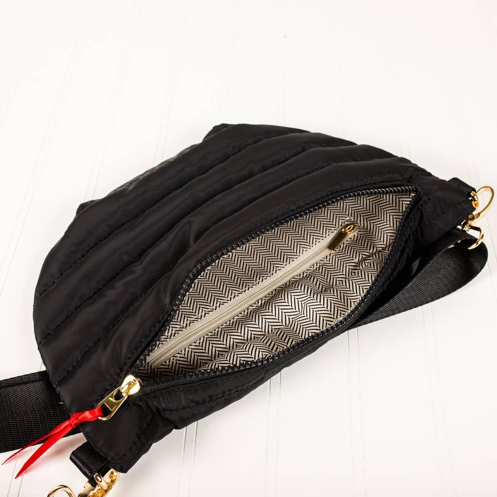 “Jolie” Puffer Belt Bag