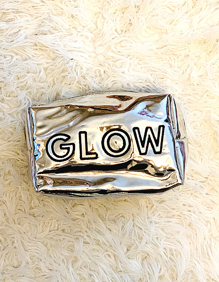 "Glow" Cosmetic Bag
