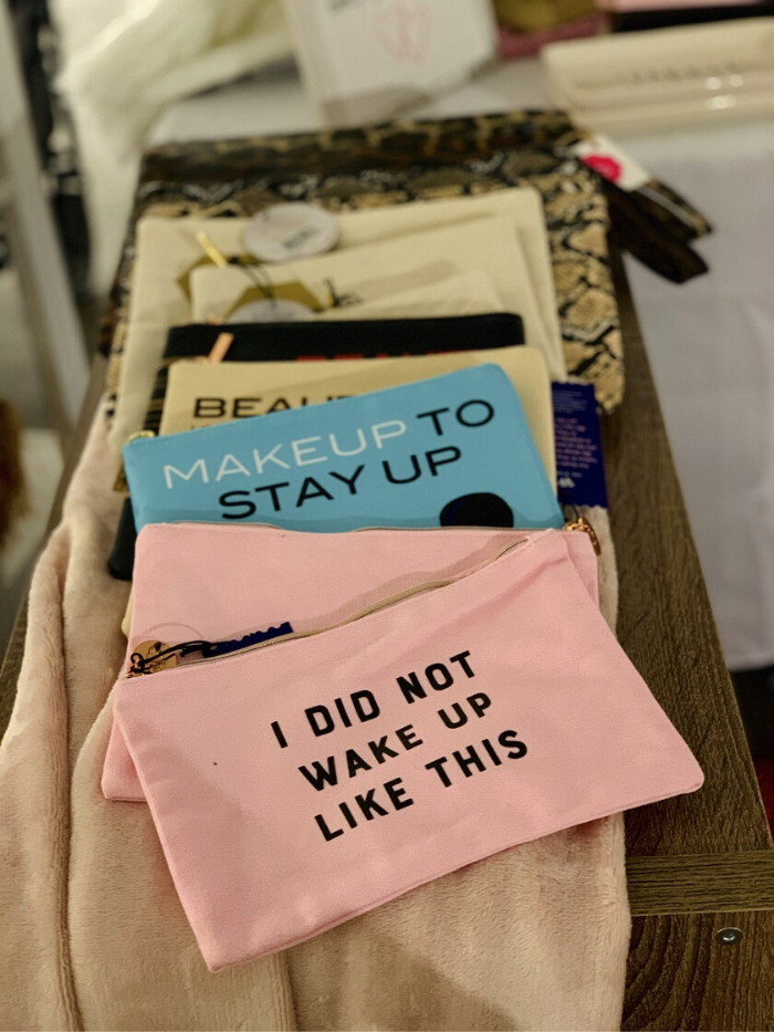 “I Woke Up Like This..." Canvas Pouch