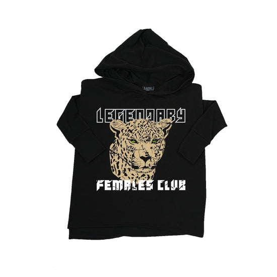 "Legendary Females Club" Hooded Poncho