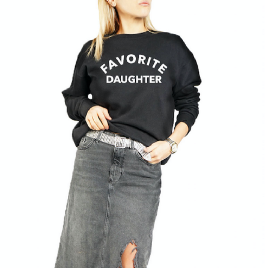 "Favorite Daughter" Crewneck Sweatshirt